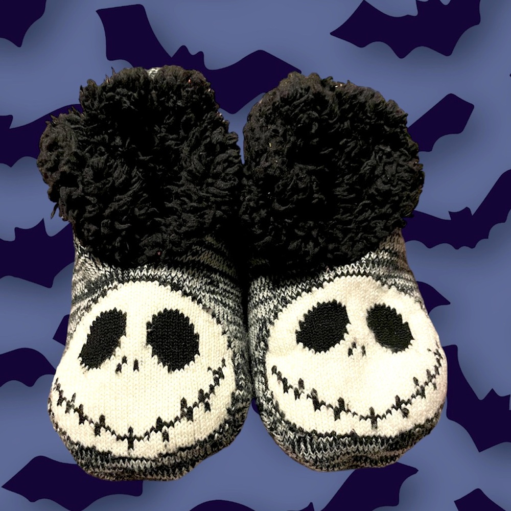 🔥Nightmare Before Xmas slipper socks 💀
